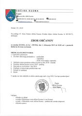 Termini zborov občanov v letu 2019 5